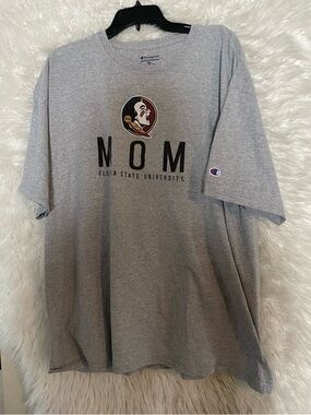 FSU Seminoles (Florida State University) Champion “Mom” Short Sleeve Tee-2XL